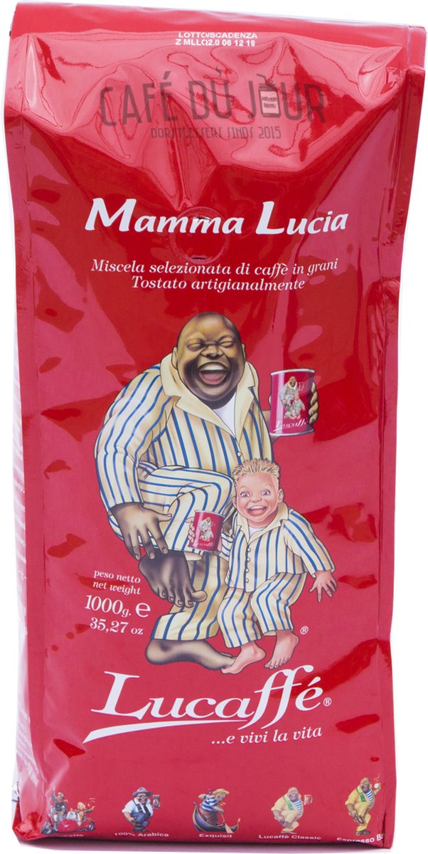 Goedkoopste Lucaffe Mamma Lucia Koffiebonen - 1 kg