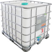 IBC Container A-keus Gereinigd 1000 liter - Stalen Onderstel