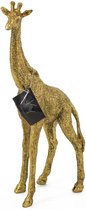 Beeldje giraffe goud - gouden beeldje dieren giraf - Urban Jungle KY Decorations