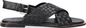 Shabbies 170020170 Sandalen - Dames - Zwart - Maat 42