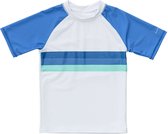 Snapper Rock - UV Rash Top voor kinderen - Korte mouw - Shark Stripe - maat 104-110cm