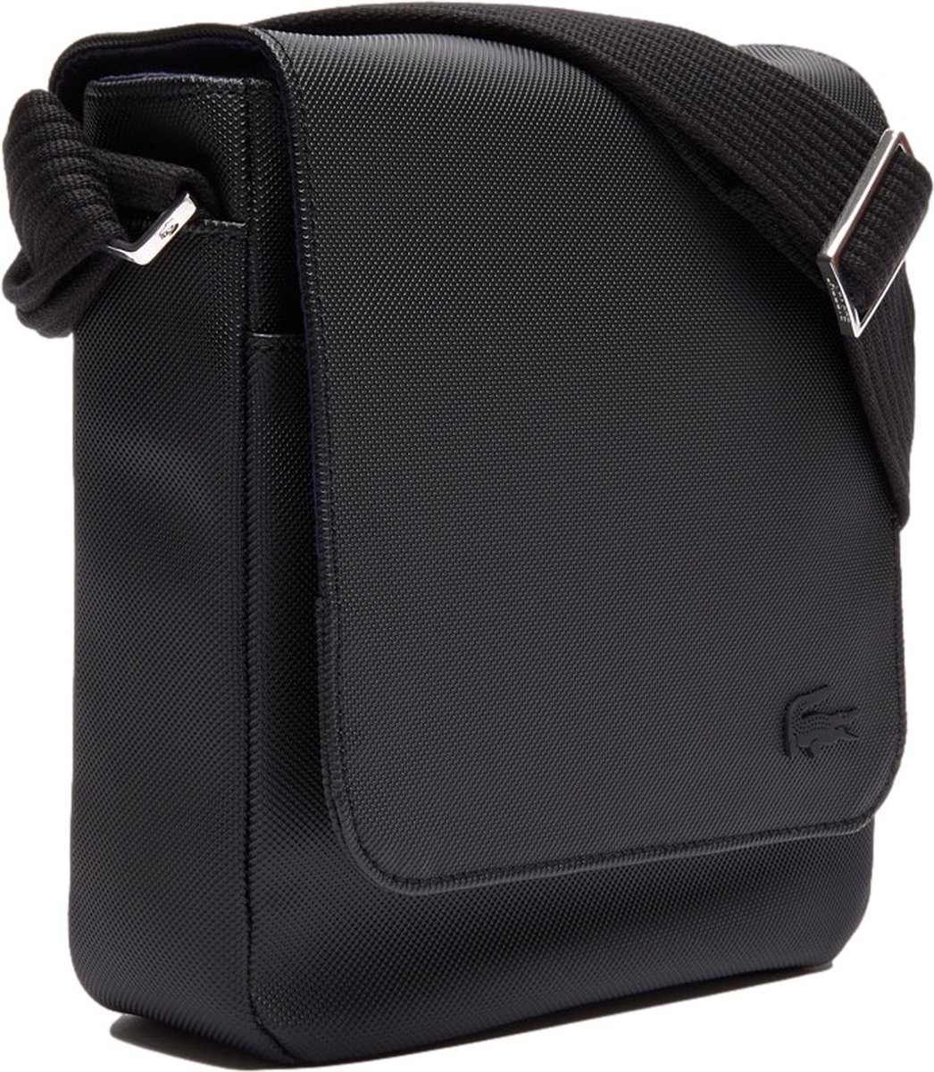 Lacoste Flap Crossover Bag Black