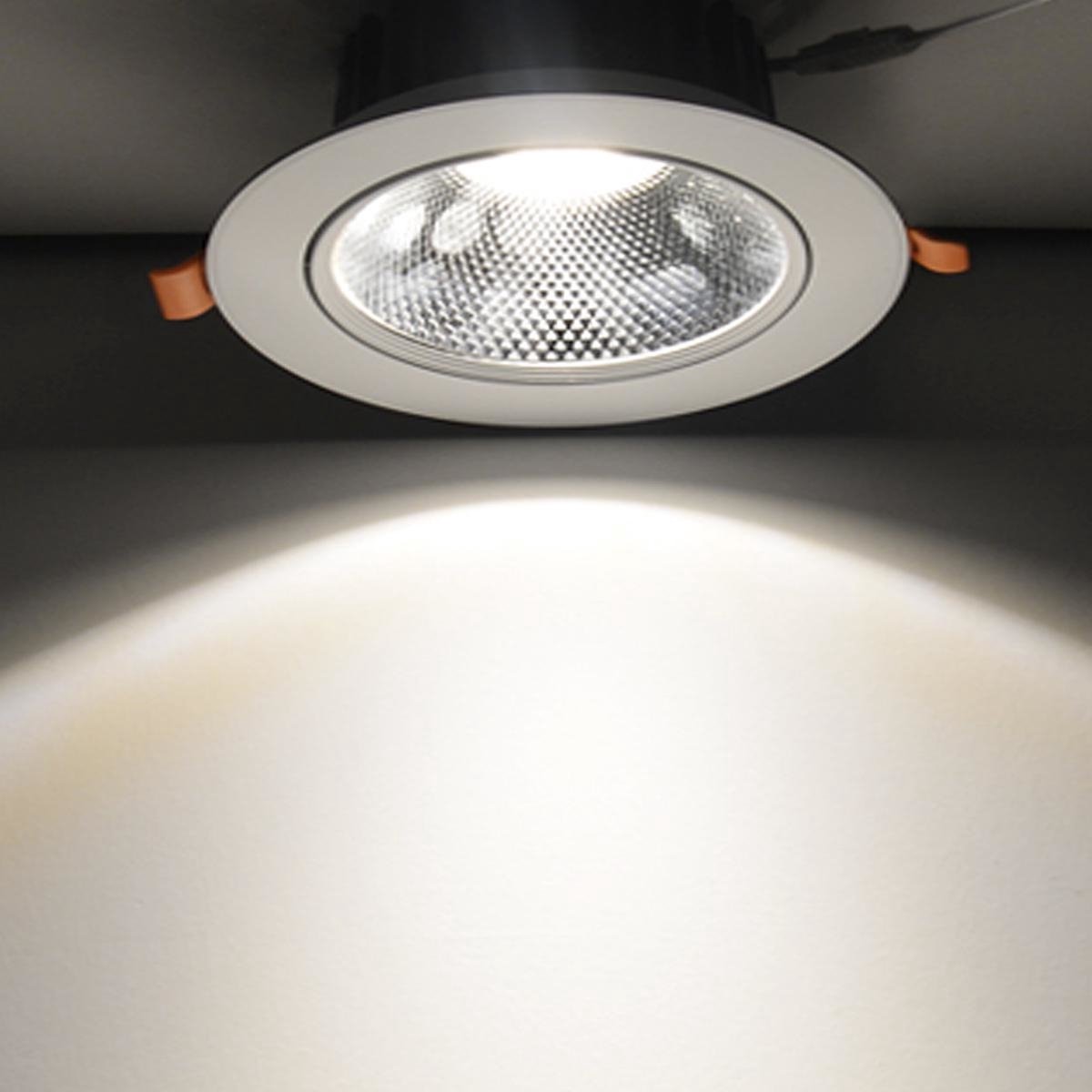 LED inbouwspot Dimbaar - 7W vervangt 70W - 4000K helder wit licht - Kantelbaar