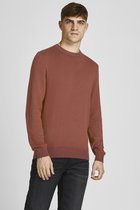 Jack & Jones Trui Jprbluatlas Knit Crew Neck Ln 12199703 Sequoia Mannen Maat - XXL