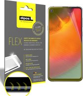 dipos I 3x Beschermfolie 100% compatibel met Samsung Galaxy A8s Folie I 3D Full Cover screen-protector