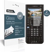 dipos I 2x Pantserfolie helder compatibel met Texas Instruments TI Nspire CX CAS Taschenrechner Beschermfolie 9H screen-protector