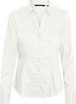 Vero Moda Blouse Vmlady Lock L/s Shirt 10250529 Snow White Dames Maat - XL