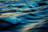 Waves – 135cm x 90cm - Fotokunst op PlexiglasⓇ incl. certificaat & garantie.