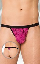 SoftLine Collection - Sexy  heren string- roze- katoen S t/m L