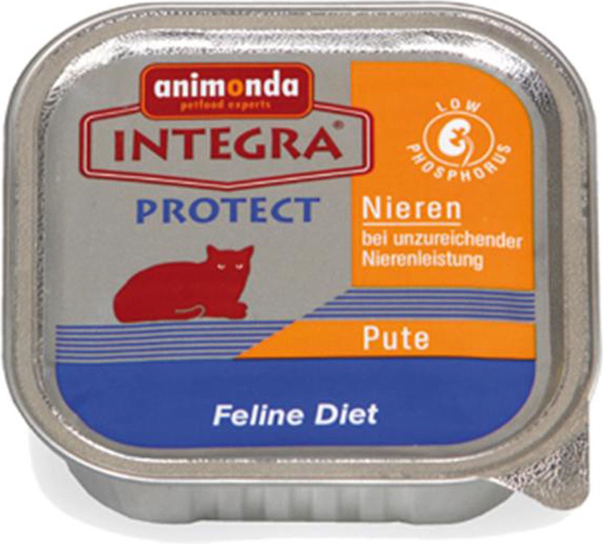 Integra Animonda Integra Protect Cat Nieren - Kalkoen - 16 x 100 g
