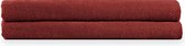 Blumtal Terry Handdoeken Set - 2 x Sauna Handdoek - 80 x 200 cm - Aurora Rood