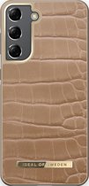 Ideal of Sweden Atelier Case Introductory Samsung Galaxy S21 Camel Croco