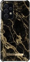 iDeal of Sweden Fashion Backcover Samsung Galaxy A52(s) (5G/4G) hoesje - Golden Smoke Marble