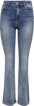 Only Jeans Onlmila Life Hw Flared Dnm Bj13994 15244147 Medium Blue Denim Dames Maat - W28 X L34