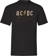 T-Shirt nude ACDC - Black (S)