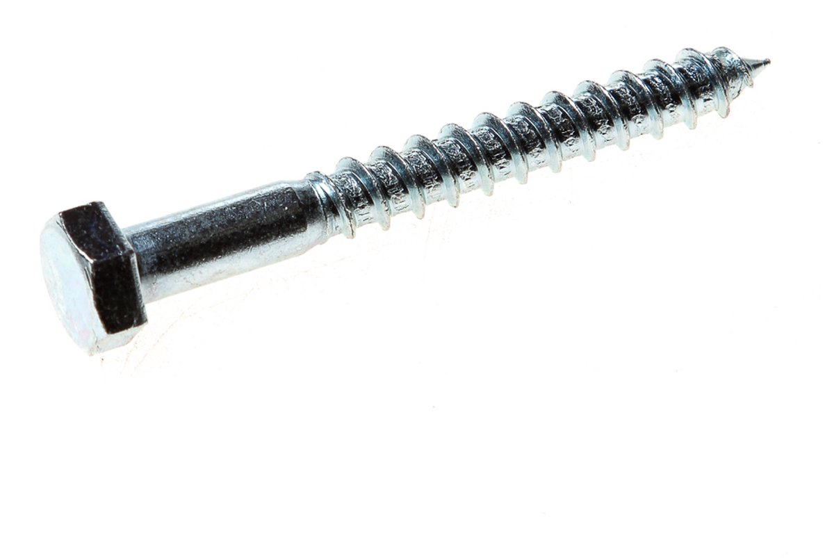 Houtdraadbout Verzinkt 6X40 - 5510315