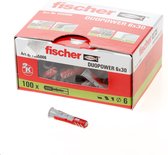 Fiche Fischer Duopower 6x30mm (Prix par 100 pièces)