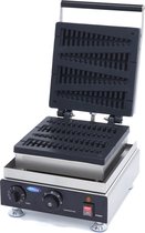 Bol.com Maxima Wafelijzer 4 Stuks Lolly Dennenboom Wafel aanbieding