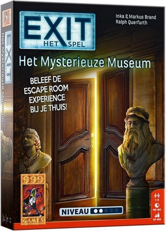 Thumbnail van een extra afbeelding van het spel Spellenbundel - 2 Stuks - Exit - Het Verboden Slot & Het Mysterieuze Museum