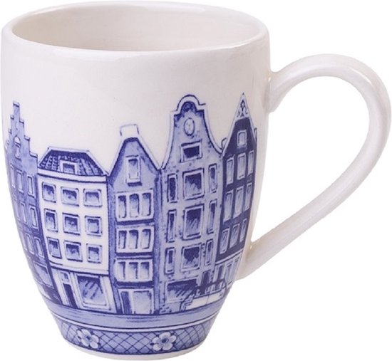Nederlandse Spreuk Tegel Wie Niet Waagt, Die Niet Wint 15x15 Cm Klassieke Blauwe Delfts Stijl Keramische Wanddecoratie Met Inspirerende Spreuk