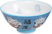 TOKYO DESIGN STUDIO - KAWAII BOWLS 11,2X6CM 250ML BOWL CAT BLUE