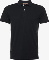 Unsigned heren polo zwart - Zwart - Maat L