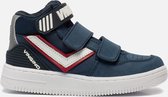 Vingino Odiso Mid Velcro sneakers blauw - Maat 29