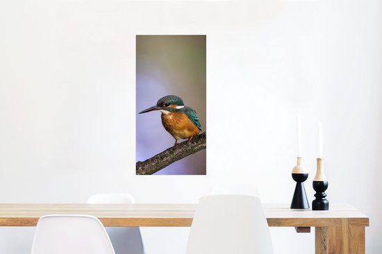 Affiche impression photo Martin-pêcheur - 40x80 cm