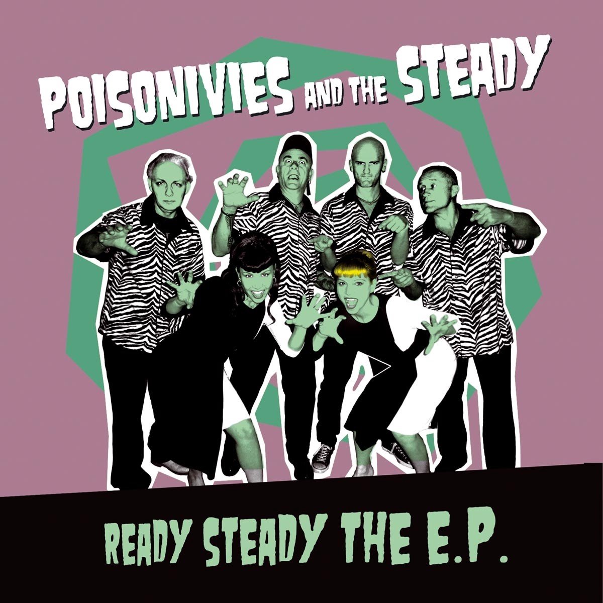 Poisonivies And The Steady - Ready Steady The E.P. (7" Single) (Limited Edition)