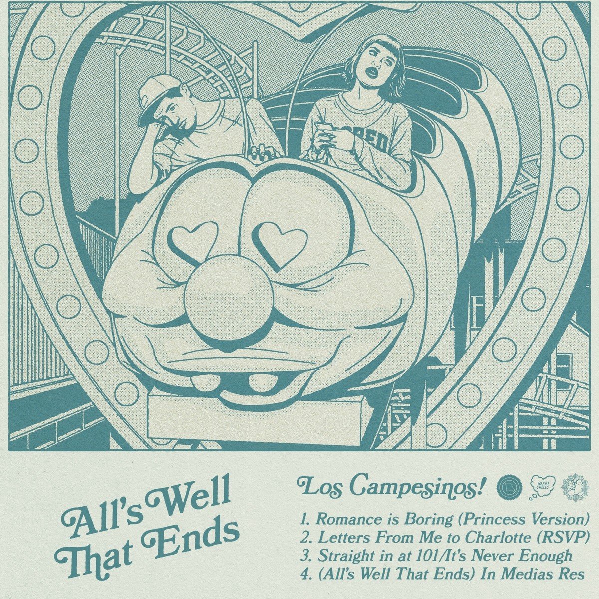 Los Campesinos! - All's Well That Ends (12" Single) (Limited Edition)