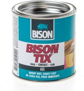 Bison Tix® blik 250 ml, gelvormig, super sterk, universeel, contactlijm, waterdichte afwerking, eenvoudig in gebruik, geschikt voor ontelbare reparaties