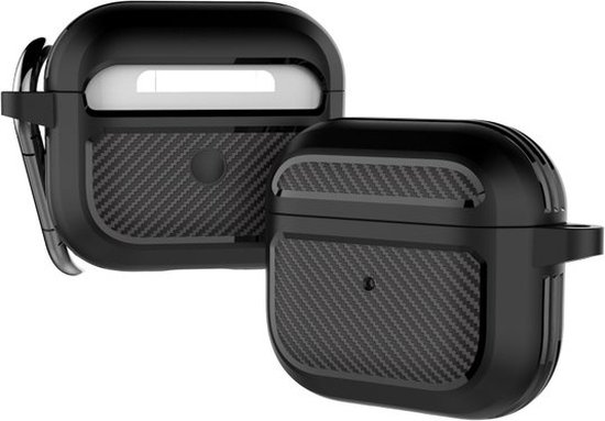 By Qubix - Étui AirPods 3 - étui rigide - Série Shell - Blauw