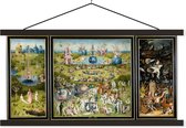Jardin of Earthly Delights - peinture de Hieronymus Bosch 90x45 cm