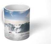Mok - De Iguaçu watervallen vanaf het meer bij Brazilië en Argentinië - 350 ML - Beker