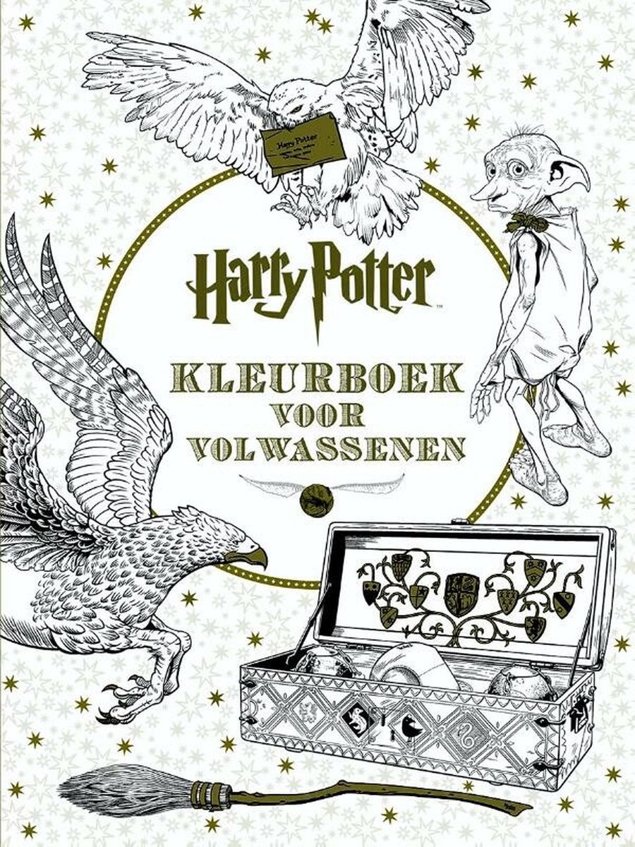Harry Potter kleurboek voor volwassenen | 9789045319353 | Boeken | bol.com