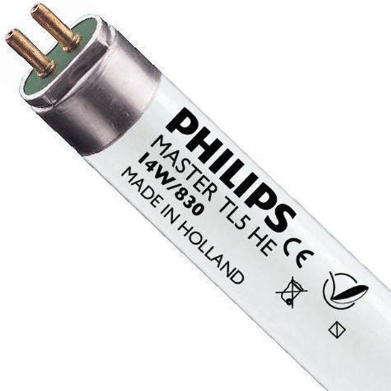 Philips MASTER TL5 HE 14W - 830 Warm Wit | 55cm. - Noxion
