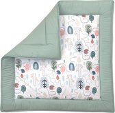 MamaLoes Amy Animal Forest Green 80 x 100 cm Boxkleed 81919