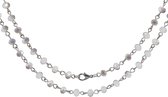 Ranger - Assemblage chain - 45.7cm - smoke iridescent beaded