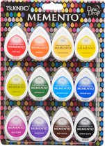 Pakket Memento dew drops - 12 pack dewdrops - basiskleuren - basic colours