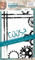 COOSA Crafts stempel  A6 -  Gears COC-046