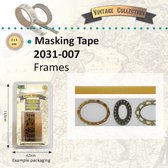 Vintage masking tape 5m x2 ass. frames