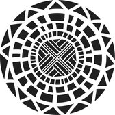 Hobbysjabloon - Template 6x6" 15x15cm celtic circle