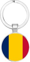 Akyol - Roemenië Sleutelhanger - Roemenië- Toeristen - Must go - Romania travel guide - Accessoires - Cadeau - Gift - Geschenk - 2,5 x 2,5 CM