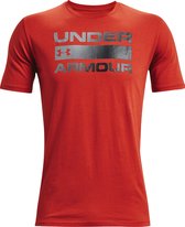 Under Armour Team Issue Wordmark heren sportshirt rood