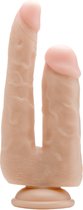 Realistic Double Cock - 9 Inch - Skin - Realistic Dildos