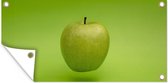 Schuttingposter Fruit - Appel - Groen - 200x100 cm - Tuindoek