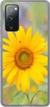 Geschikt voor Samsung Galaxy S20 FE hoesje - Bloemen - Zonnebloem - Geel - Siliconen Telefoonhoesje