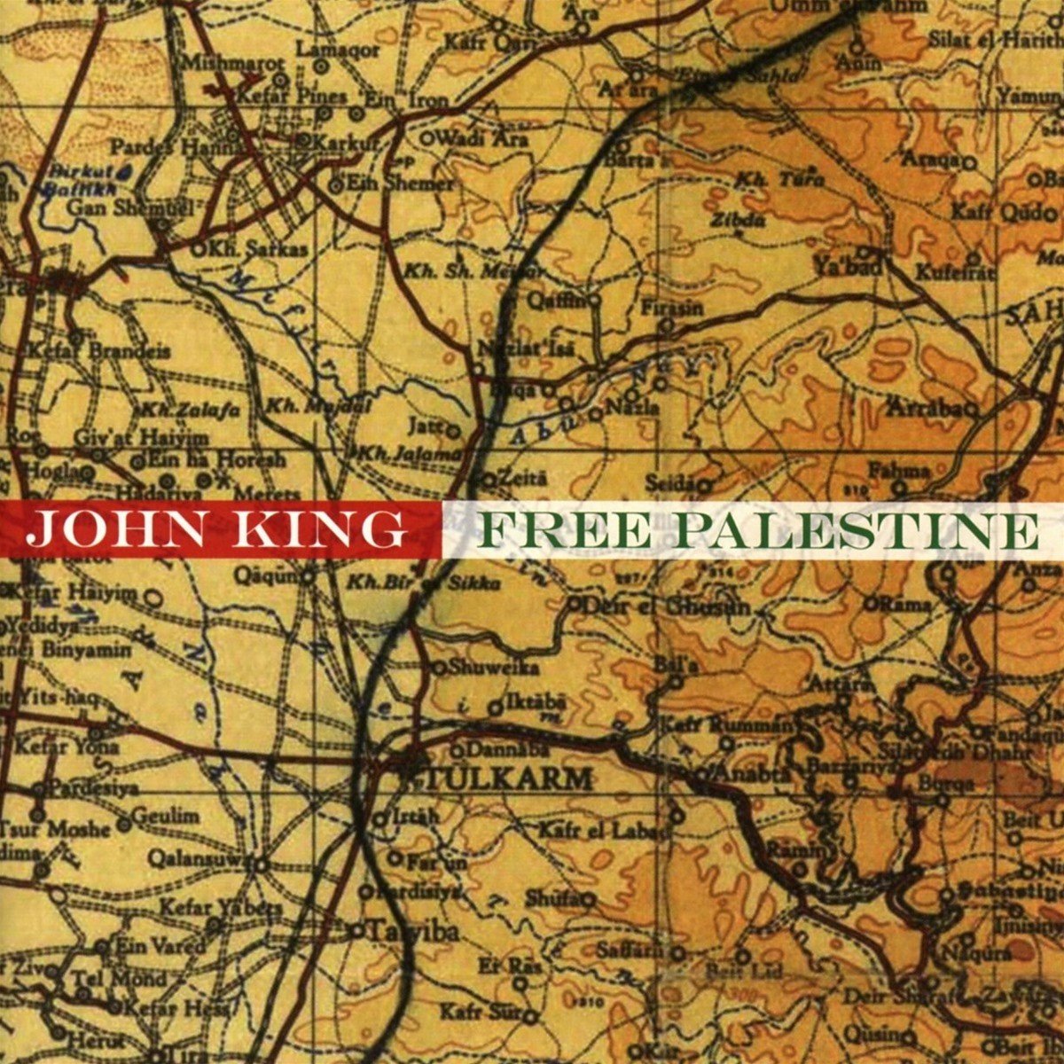 Secret Quartet - John King: Free Palestine (CD)