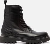 Ann Rocks Veterboots zwart - Maat 36