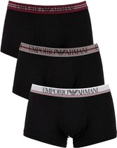 Emporio Armani boxershorts trunk - nero/nero/nero